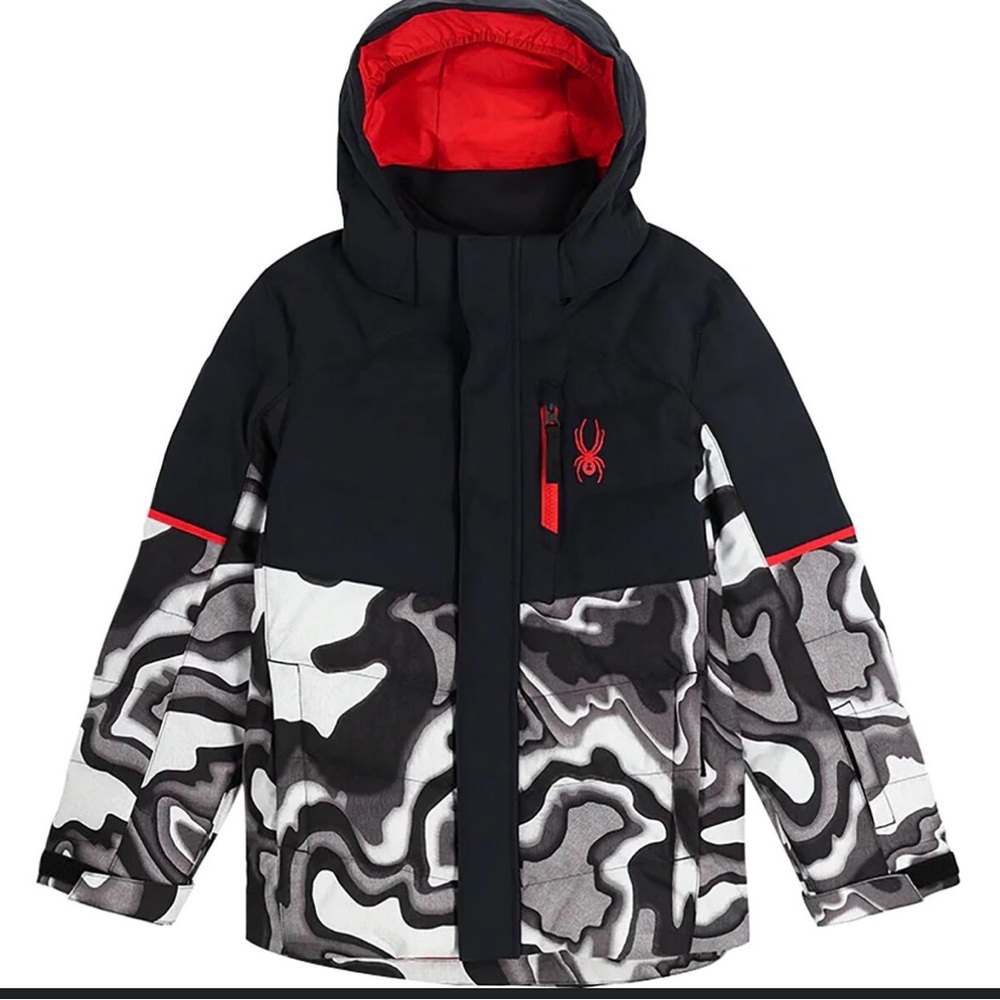 Spyder Impulse down jacket and propulsion ski pants